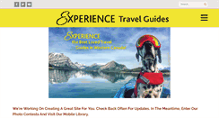 Desktop Screenshot of experiencetravelguides.com